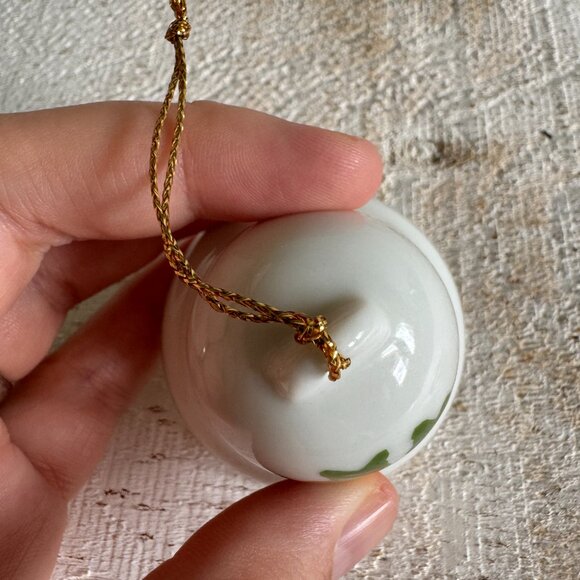 Lion King Simba Cub Grolier Collectibles Disney Porcelain Christmas Bell - Picture 10 of 10